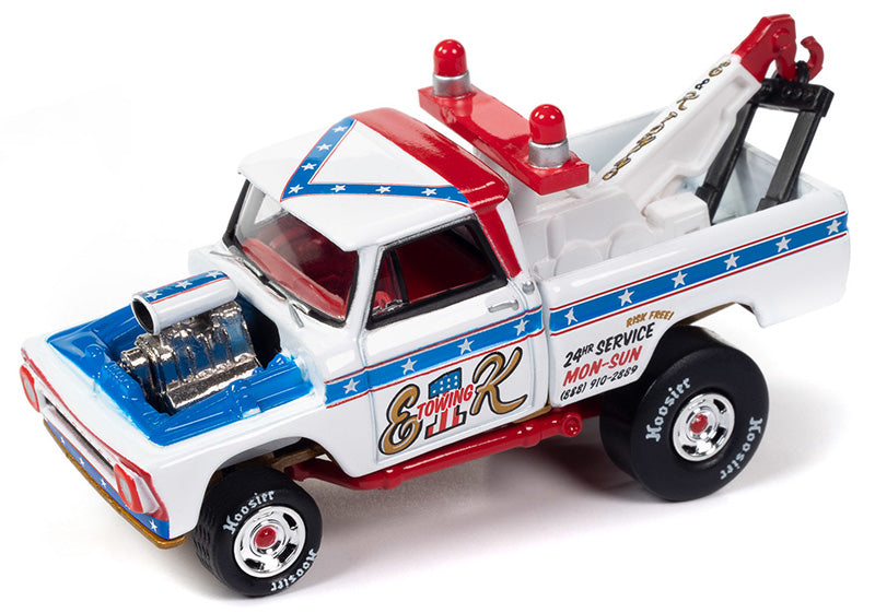 Johnny Lightning JLSP365 1/64 Scale E.K. Towing - 1965 Chevrolet Tow Truck Zinger
