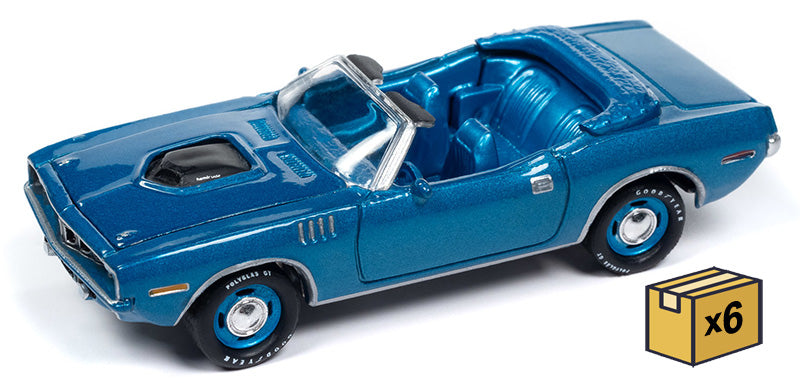 Johnny Lightning JLSP375-CASE 1/64 Scale 1971 Plymouth Cuda Convertible