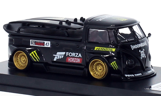Lang Feng LFM-T1-MONSTER 1/64 Scale Monster Energy Racing - Volkswagen T1 Pickup RWB