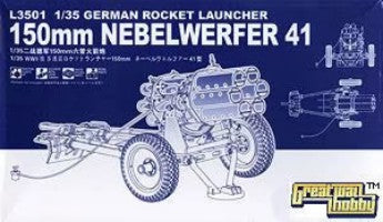 Lion Roar Great Wall Hobby 3501 1/35 German Rocket Launcher 150mm Nebelwerfer 41