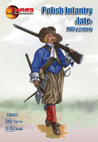 Mars Models 72047 1/72 XVII Century (Late) Polish Infantry (48)