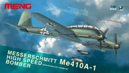 Meng Model Kits LS3 1/48 Messerschmitt Me410A1 High Speed Bomber