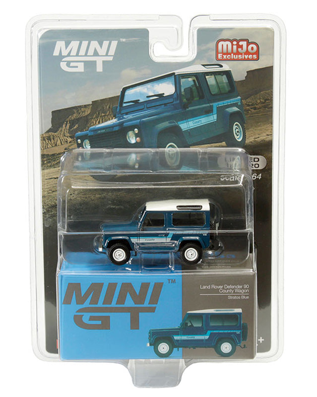 Mini Gt MGT00353-MJ 1/64 Scale Land Rover Defender 90 County Wagon