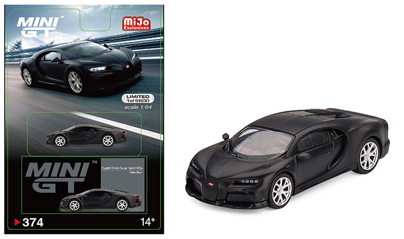 Mini Gt MGT00374-MJ 1/64 Scale Bugatti Chiron Super Sport 300+