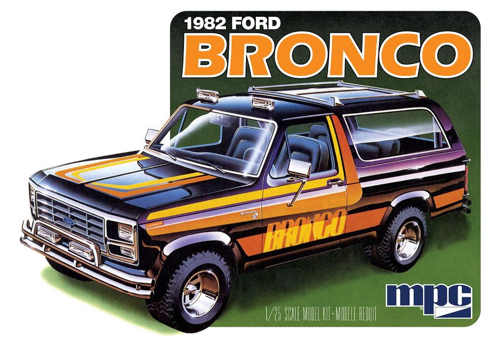 MPC Models 991 1/25 1982 Ford Bronco Truck