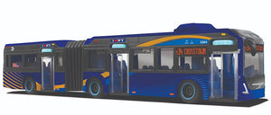 Daron NY13405  Scale MTA Volvo Articulated Bus