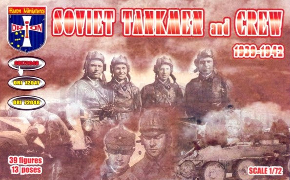 Orion Figures 72046 1/72 Soviet Tankmen & Crew 1939-42 (39)