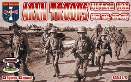Orion Figures 72052 1/72 Vietnam War Late ARVN Troops 1969-1975 (43)