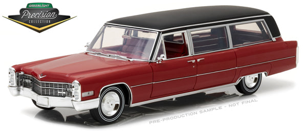 Greenlight PC18008 1/18 Scale 1966 Cadillac S&S Limousine