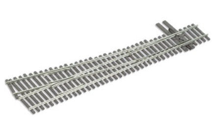 Peco SL8361 HO Code 83 Nickel Silver #6 Right Hand Turnout Unifrog