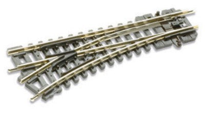 Peco ST6 N Code 80 Setrack Small Left Hand Turnout (9" Radius)