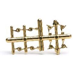 Pegasus Hobbies 1061 1/24-1/25 Gold Knock Offs for Rims (8)