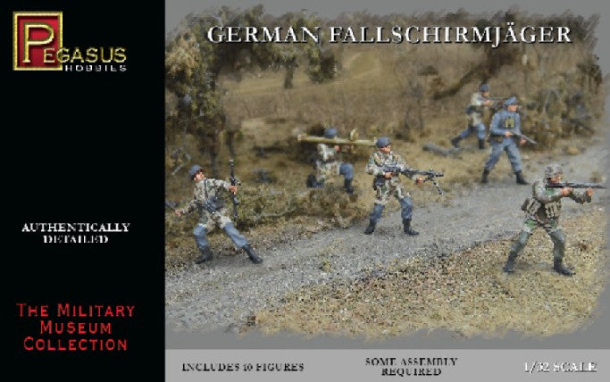 Pegasus Hobbies 3204 1/32 German Fallschirmjager (10)