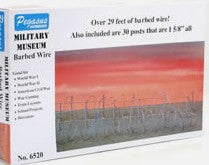 Pegasus Hobbies 6520 Any Scale Barbed Wire (29')