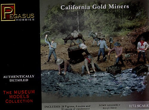 Pegasus Hobbies 7050 1/72 California Gold Miners (28)