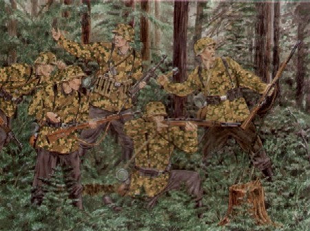Pegasus Hobbies 7201 1/72 German Waffen SS #1 WWII (46)
