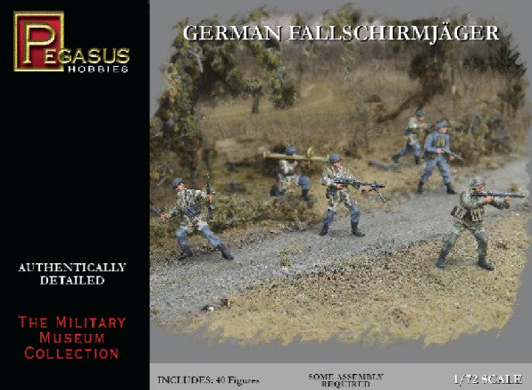 Pegasus Hobbies 7224 1/72 German Fallschirmjager (40)