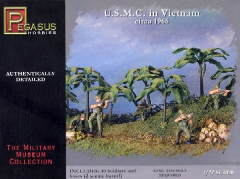 Pegasus Hobbies 7401 1/72 USMC Vietnam 1965 (40)