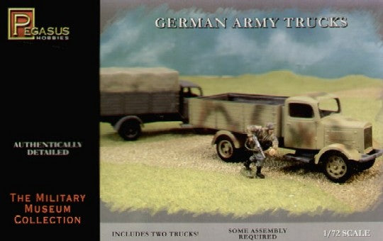 Pegasus Hobbies 7610 1/72 German Army Truck (2) (Snap)