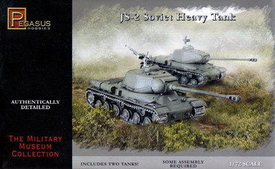 Pegasus Hobbies 7669 1/72 J2 Soviet Heavy Tank (2) (Snap)
