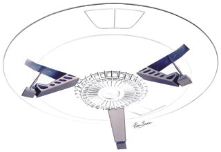 Paragrafix 120 1/35 LiS: Jupiter 2 Spaceship Landing Gear Laser-Cut Acrylic, Resin, Metal Set for MOE