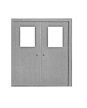 Pikestuff 1111 HO Double Personnel Door (2)