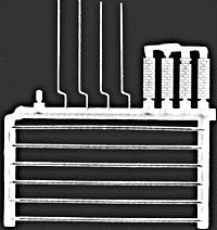 Pikestuff 3001 HO Gutters, Downspouts, Chimney & Electric Meter