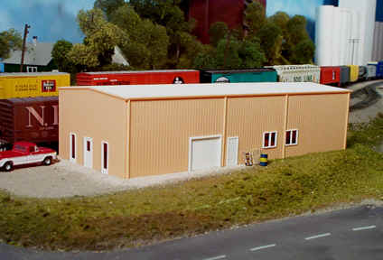 Pikestuff 4 HO Prefab Warehouse Kit