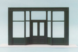 Pikestuff ST1 HO 20' Store Front (Recessed Entry)