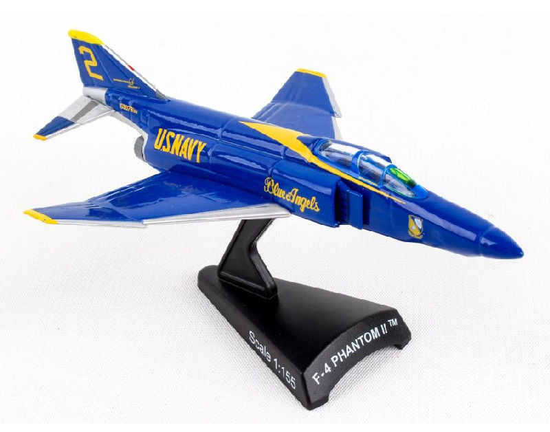 Daron PS5384-5 1/155 Scale F4 Phantom II Blue Angels Postage Stamp Collection