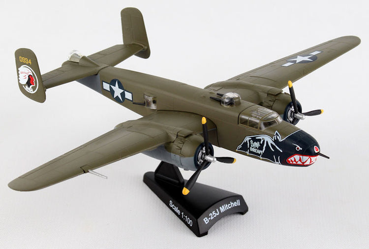 Daron PS5403-3 1/100 Scale B-25J Mitchell - Betty's Dream Postage Stamp Collection