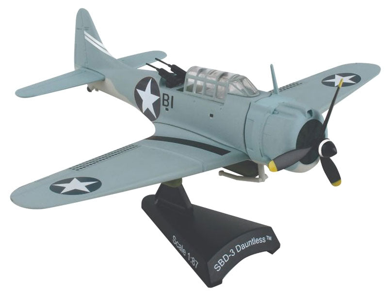 Daron PS5563-2 1/87 Scale SBD-3 Dauntless #B1 Piloted by Richard Best USN