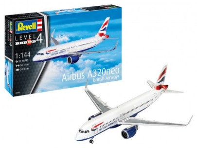 Revell 3840 1/144 Airbus A320neo British Airways Airliner