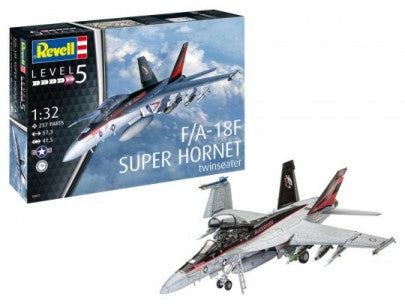 Revell 3847 1/32 F/A18F Super Hornet 2-Seater Fighter
