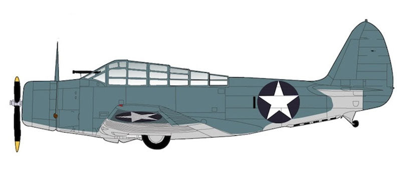 Hobby Master SM8012 1/72 Scale TBD-1 Devastator - Black 1 Lt Cdr EE