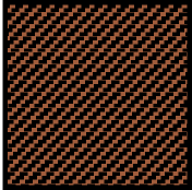 Scale Motorsport 1112 1/12 Carbon Fiber Twill Weave Black on Bronze Waterslide Decal