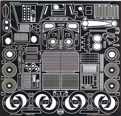 Scale Motorsport 8016 1/24 Nissan R390 GT1 Photo-Etch Detail Set For TAM