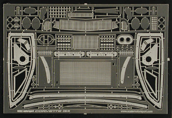 Scale Motorsport 8110 1/24 Corvette C5R Photo-Etch Detail Set For RMX