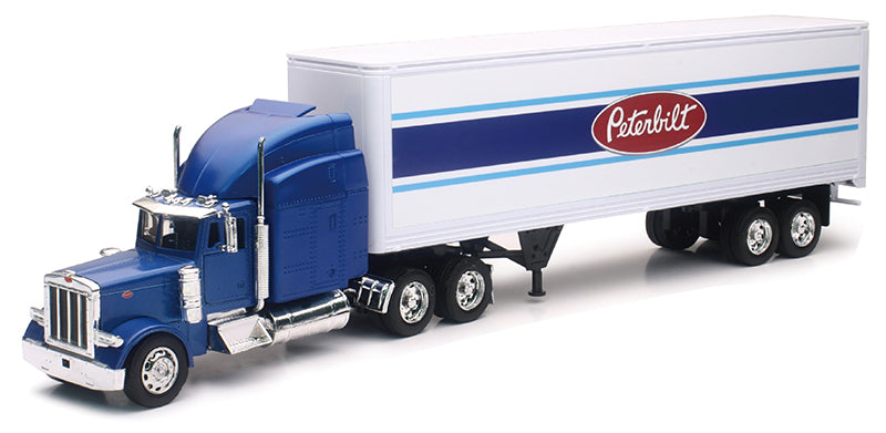 New-Ray SS-12333A 1/32 Scale Peterbilt 379 Semi Truck and Trailer