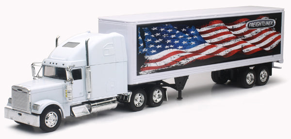 New-Ray SS-12783E 1/32 Scale Freightliner Classic XL Semi Truck and Dry Van