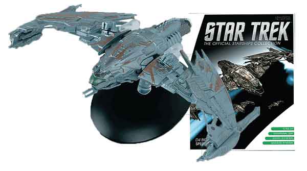 Eaglemoss SSSUK804 Scale STSPE04 Klingon D4 Bird of Prey