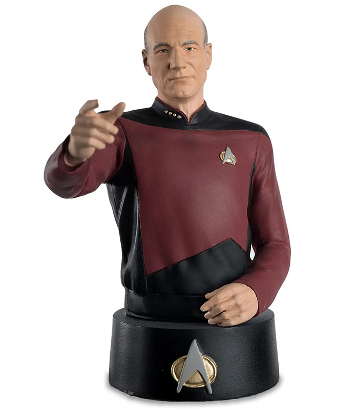 Eaglemoss STBUK010 Scale Captain Jean-Luc Picard - Star Trek Star Trek