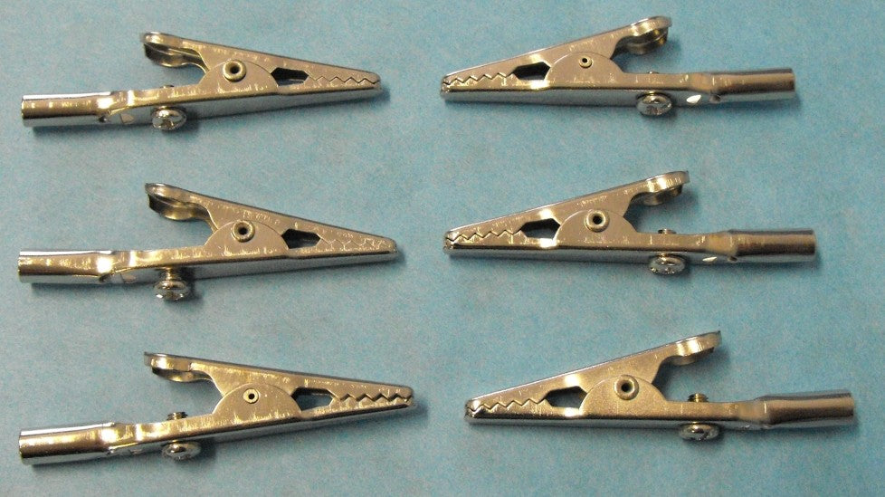 Stevens Motors 5390 2" Alligator Clips (6/Card)