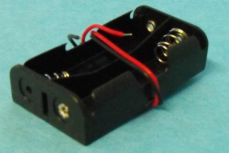 Stevens Motors 5410 Battery Box for 2 AA Batteries (wired)