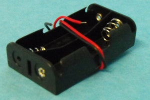 Stevens Motors 5410 Battery Box for 2 AA Batteries (wired)
