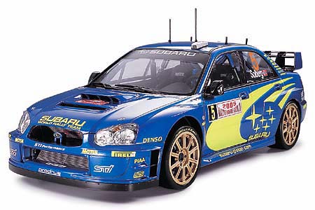 Tamiya 24281 1/24 Subaru Impreza WRC Monte Carlo 2005 Race Car