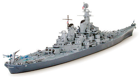 Tamiya 31613 1/700 USS Missouri BB63 Battleship Waterline