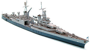 Tamiya 31804 1/700 USS Indianapolis CA35 Cruiser Waterline