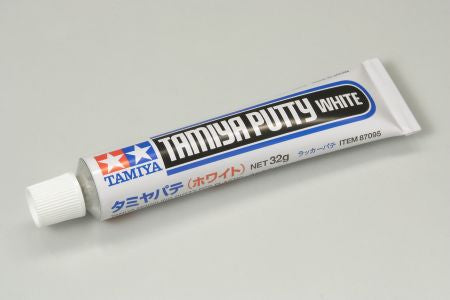 Tamiya 87095 Tamiya White Putty (32g Tube) (12/Bx)