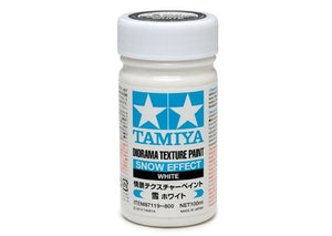 Tamiya 87119 Diorama Texture Snow Effect Paint (100ml Bottle)